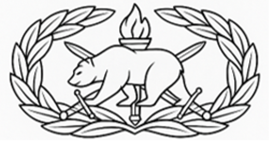 Commandant Qualification Badge